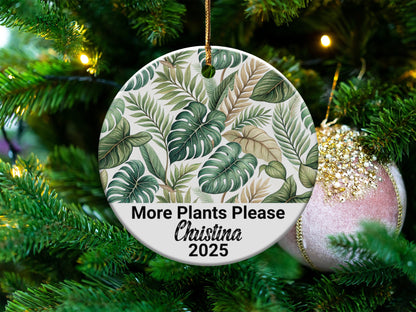 More Plants Please Christmas Ornament product