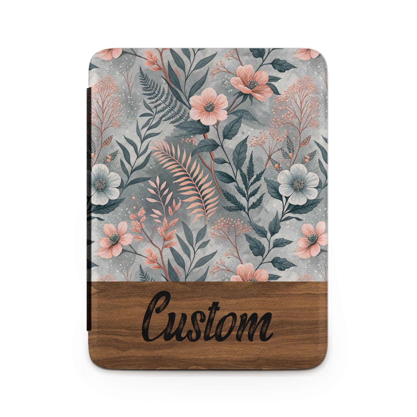 Custom Floral Pattern Design Tablet Case Cover