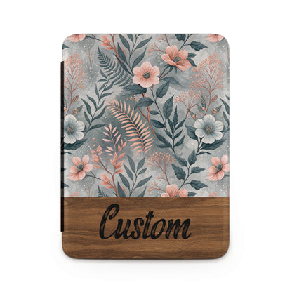 Custom Floral Pattern Design Tablet Case Cover