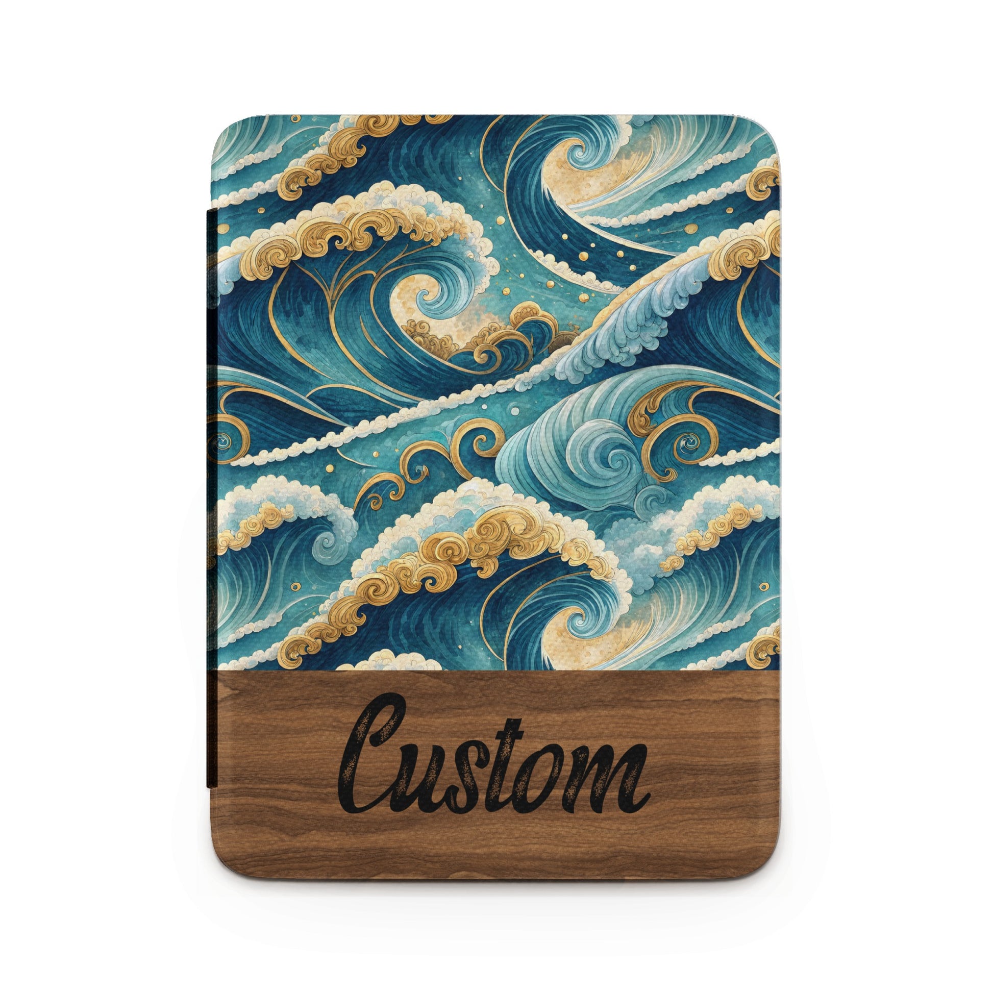 Custom Wave Pattern Design Protective Cover