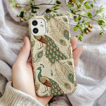 Elegant Peacock Design Phone Case for Stylish Protection