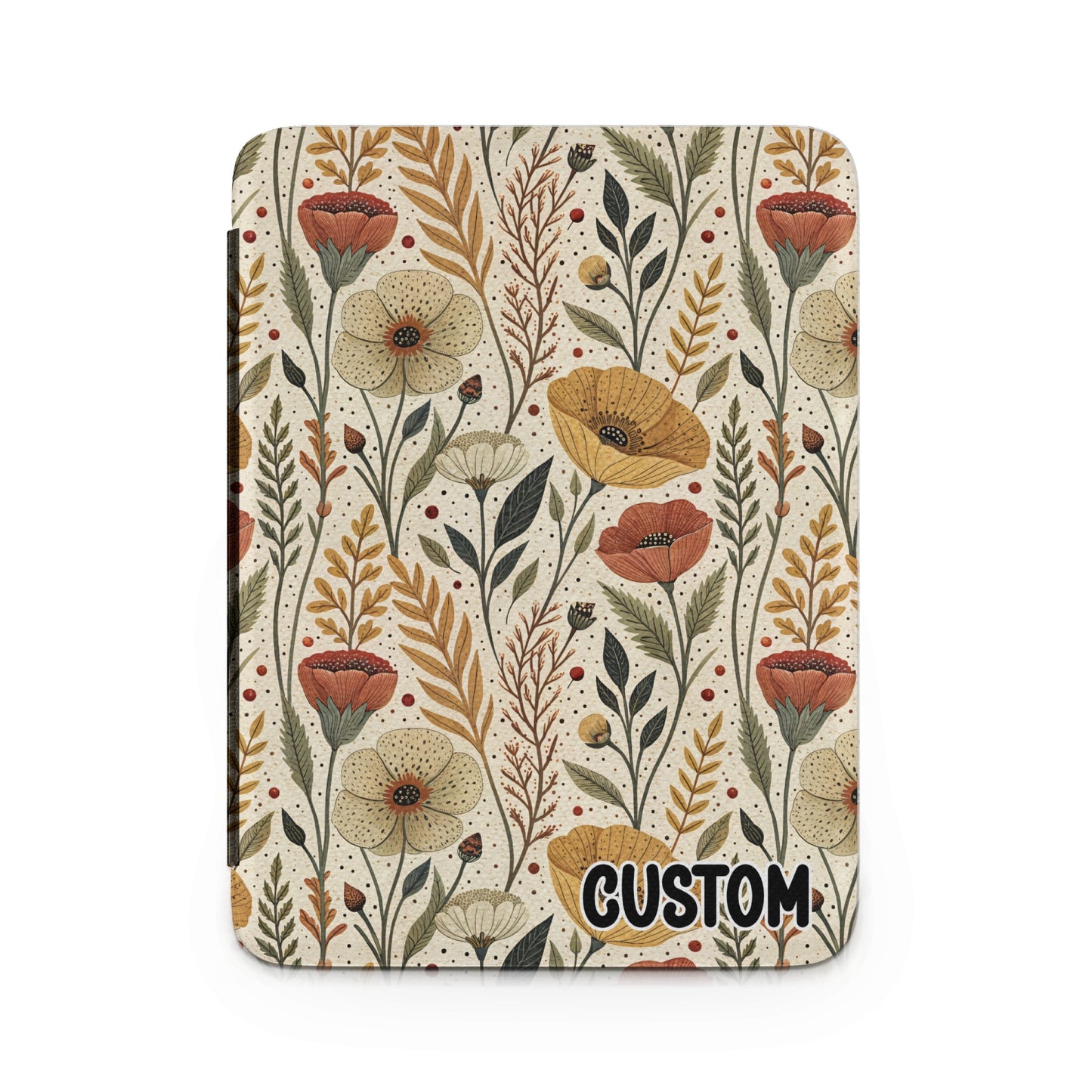 Custom Floral Design with Colorful Flowers Pattern
