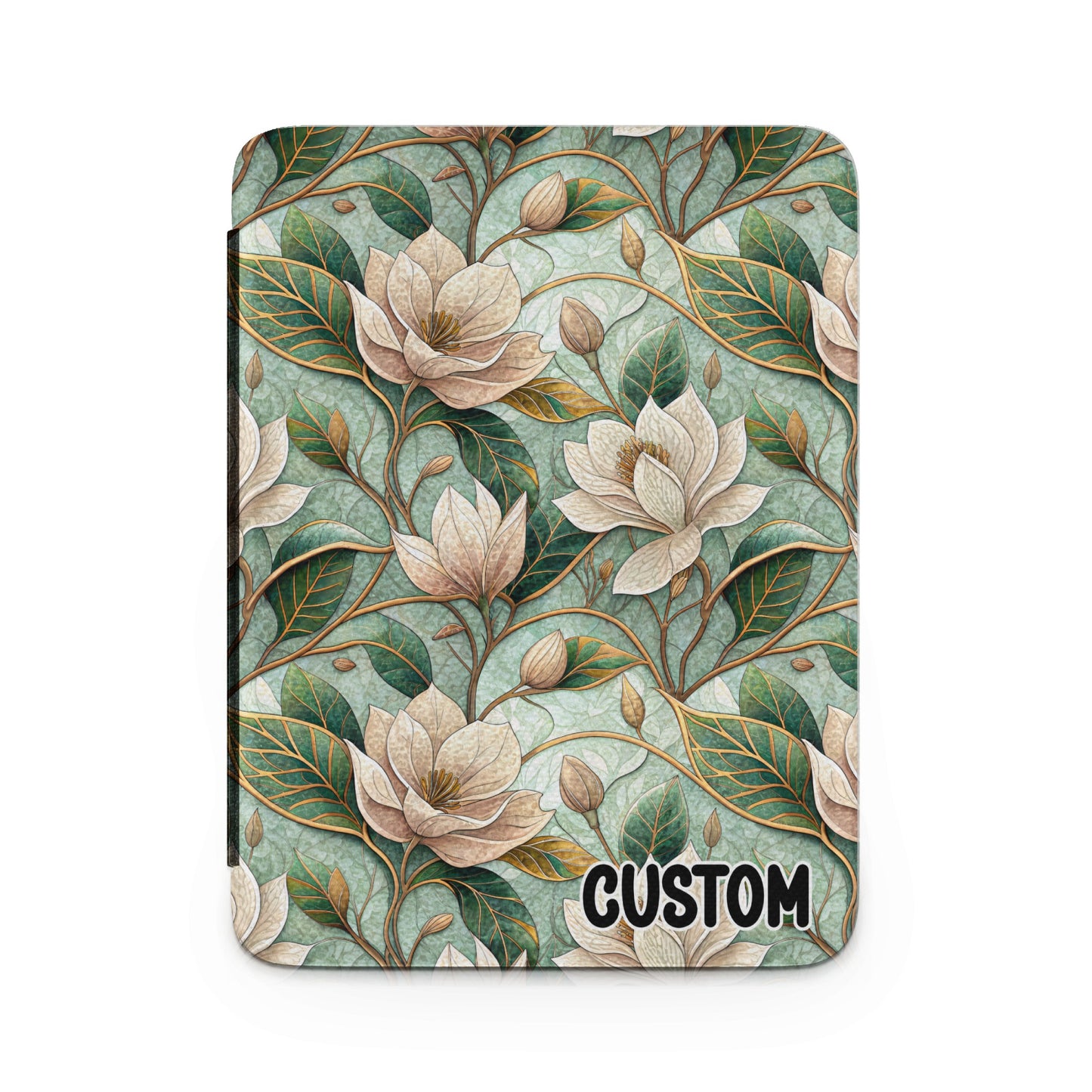 Floral Patterned Custom Product with Leafy Accents
