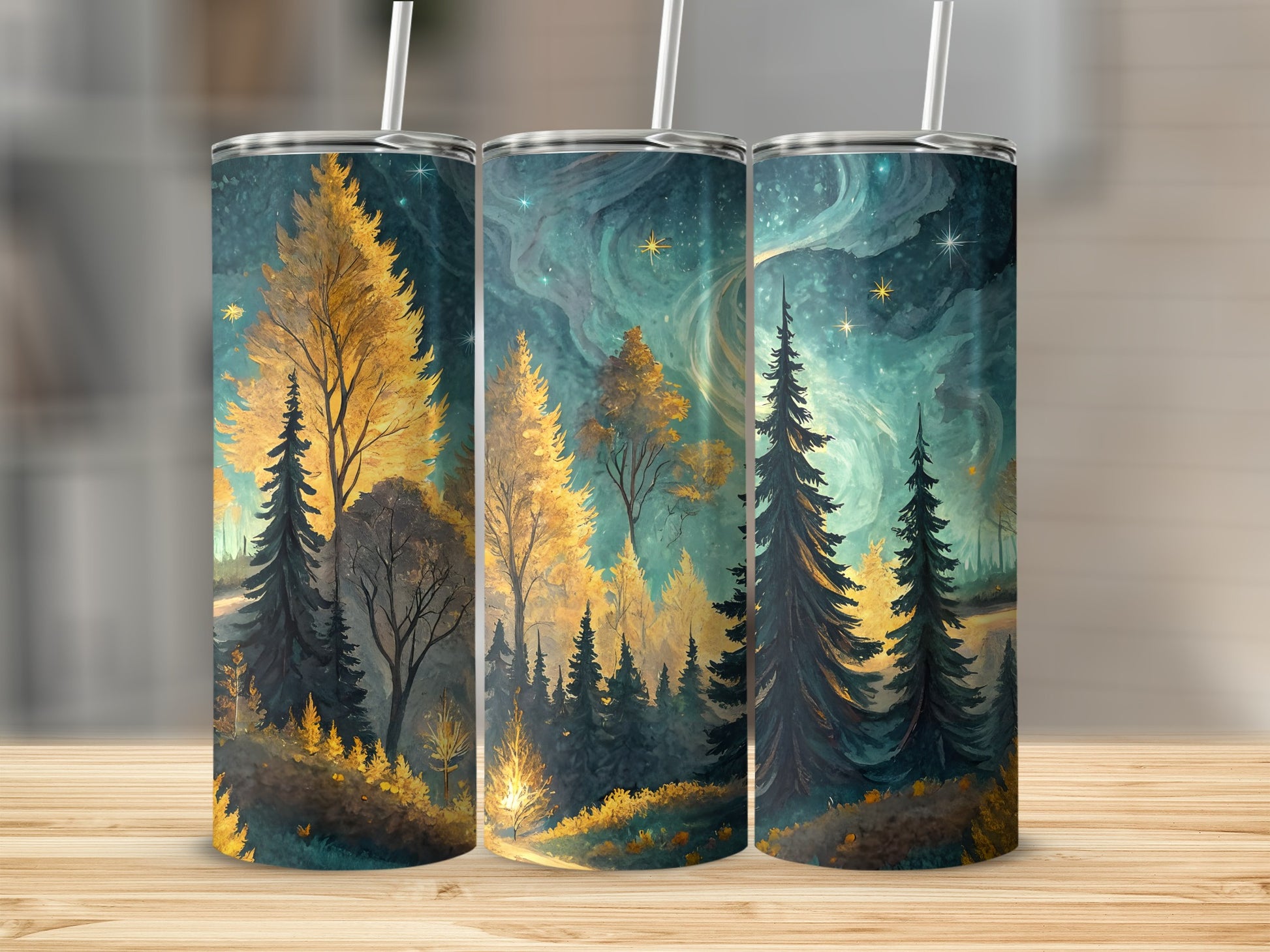 Enchanting Forest Design with Skyscraping Trees product
