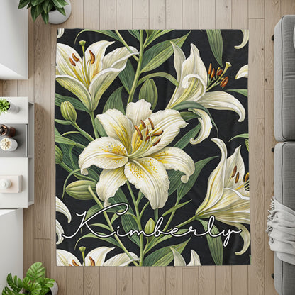 Kimberly Floral Design Decorative Rug