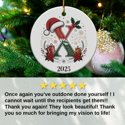 Personalized Christmas Ornament 2025 Seasonal product