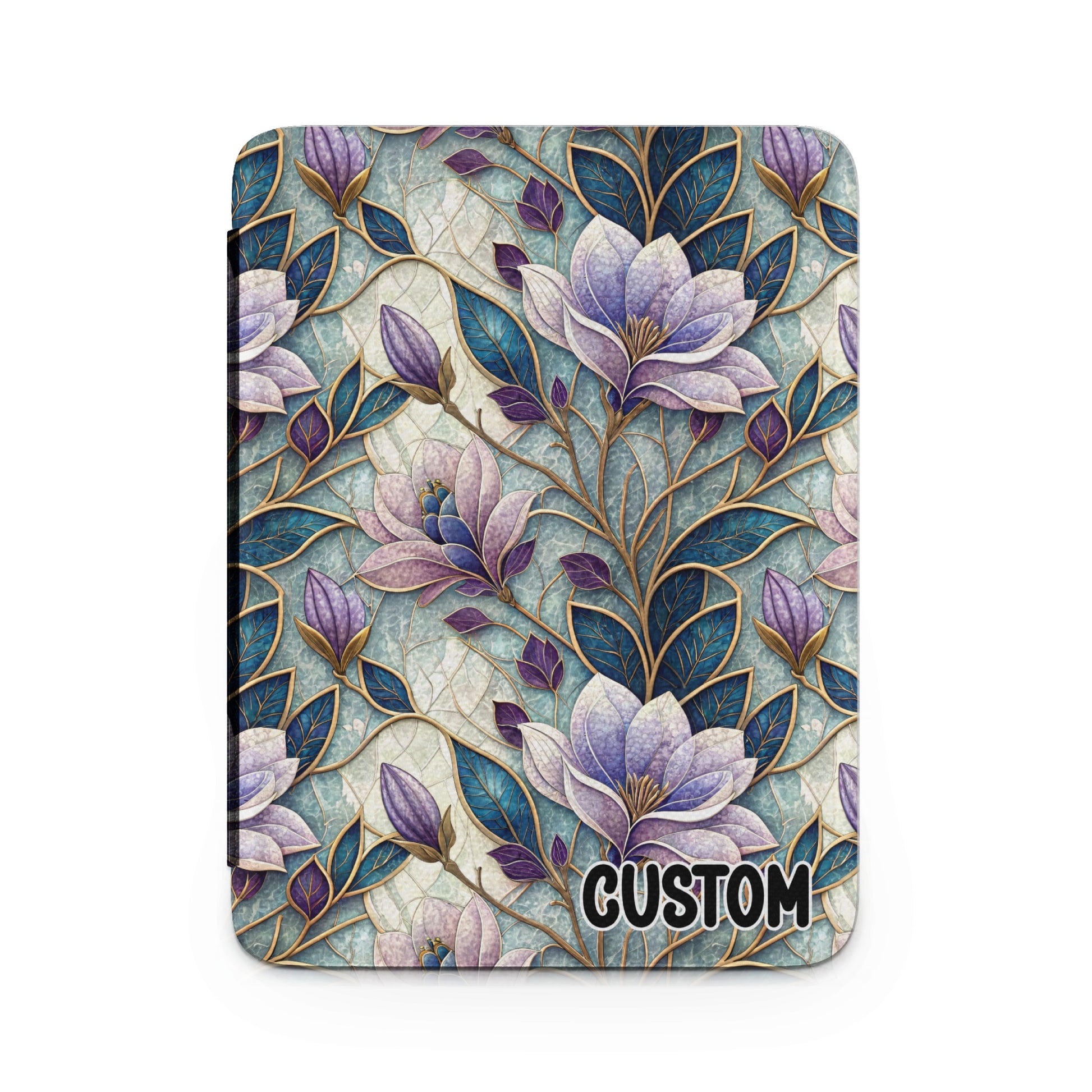 Purple Floral Pattern Custom Product Design