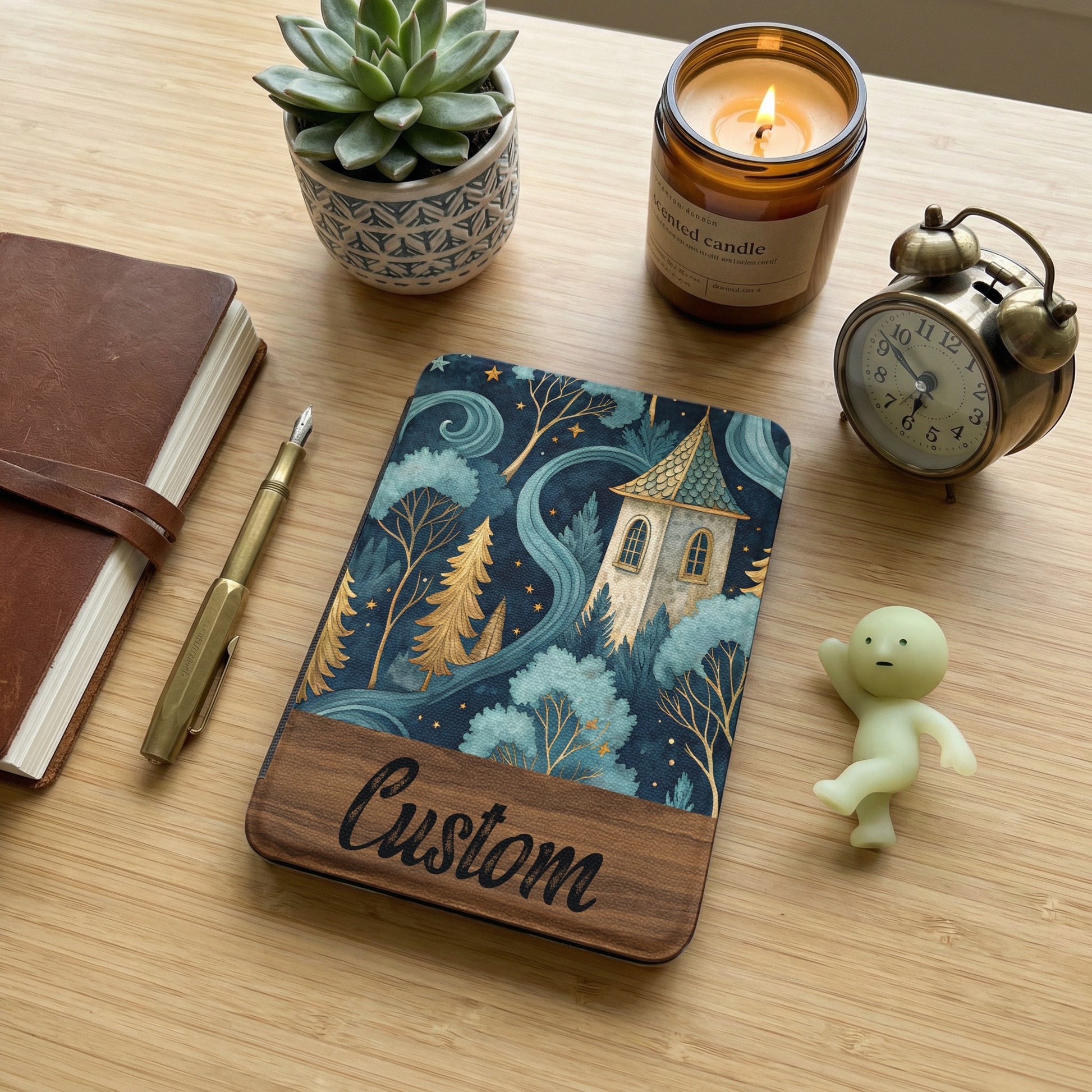 Custom Scenic Forest Design Personal Journal Notepad