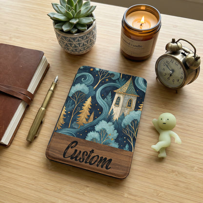 Custom Scenic Forest Design Personal Journal Notepad