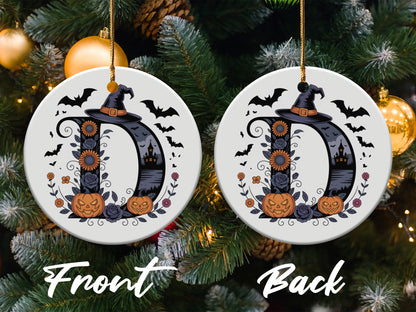Halloween Letter D Hanging Ornament product type