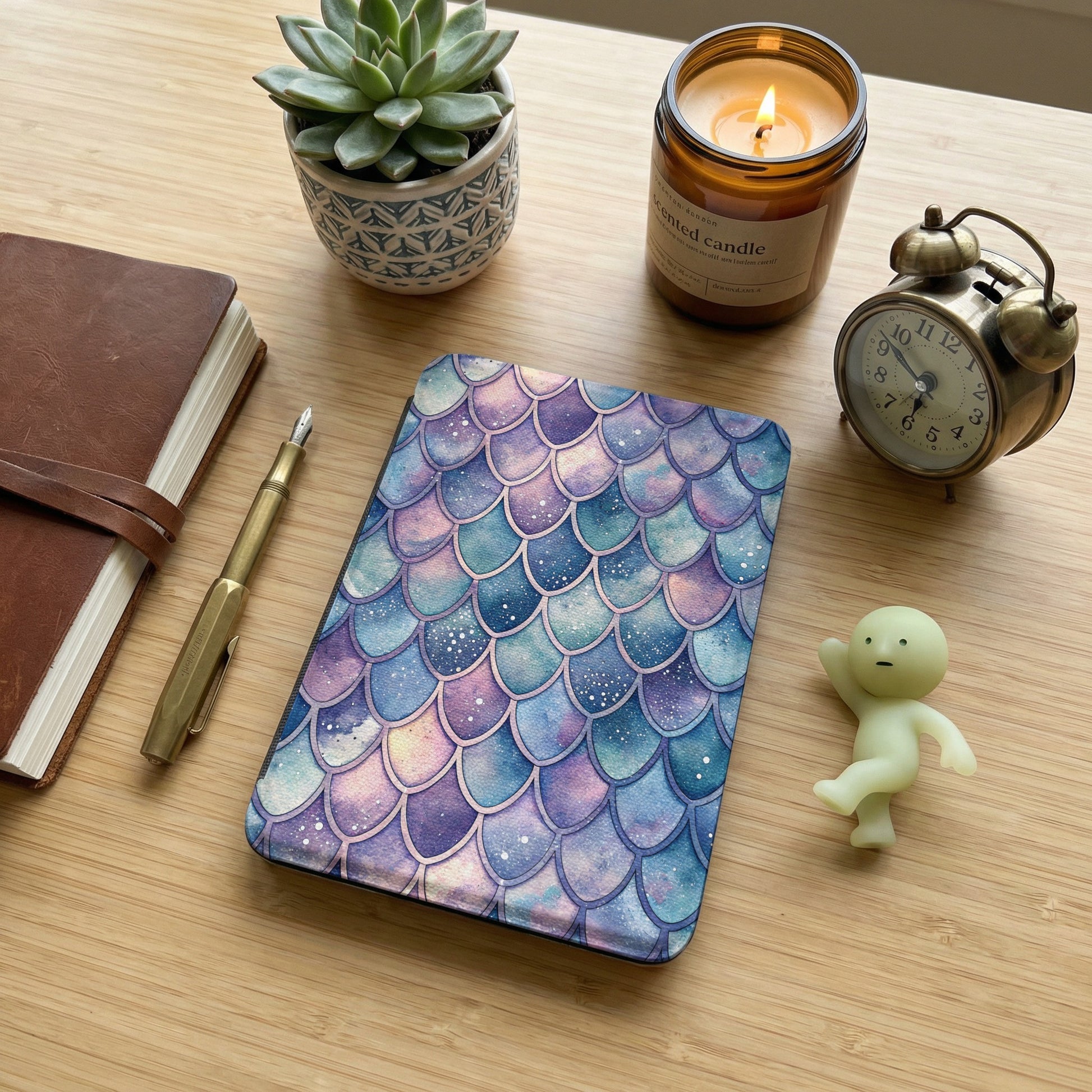 Colorful Scales Pattern Hardcover Journal Notebook
