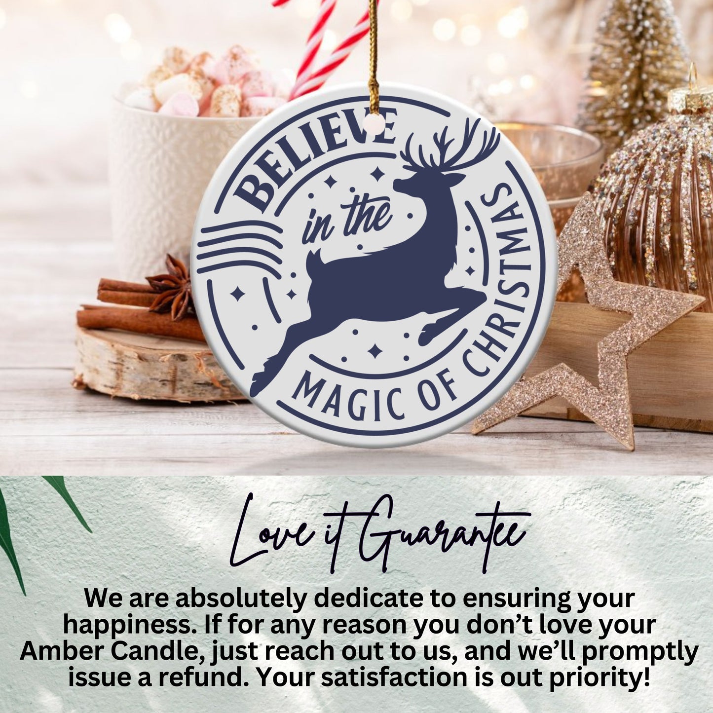 Believe in the Magic of Christmas Ornament product