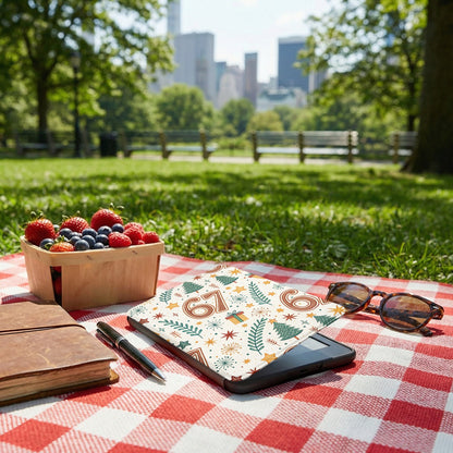 Vintage-Themed Picnic at the Park Notebook Cover