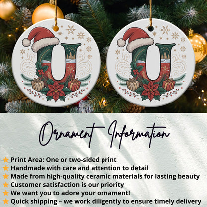 Festive Christmas Ornament with Holiday Design product type