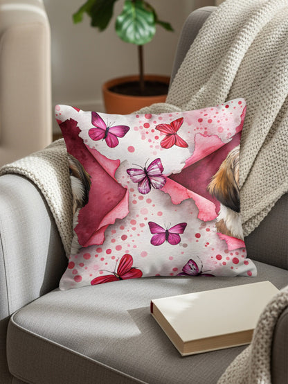 Colorful Butterfly Themed Decorative Pillow Product