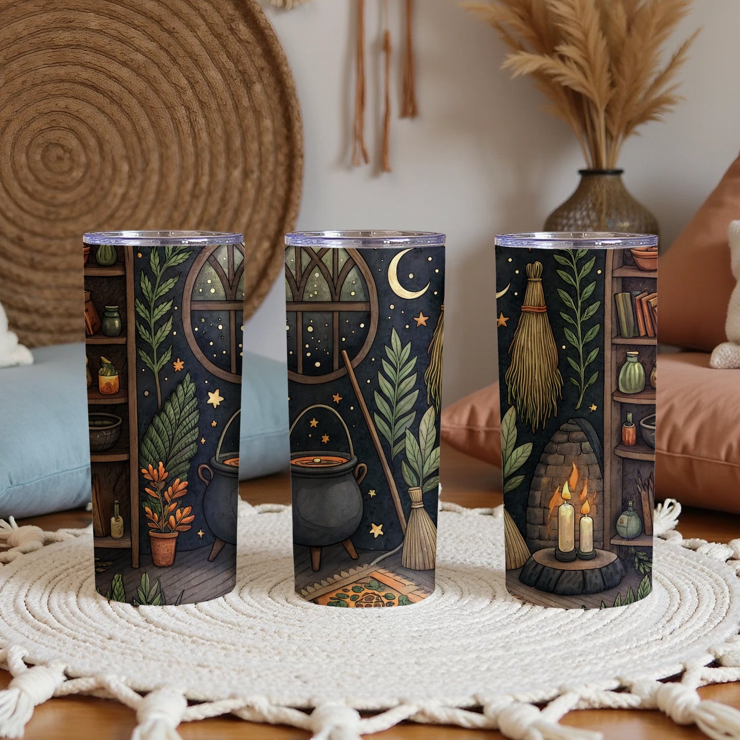 Mystical Witchy Vibes Tall Insulated Tumbler Cup