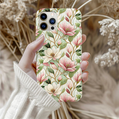 Floral Pattern Design Phone Case Protective Cover